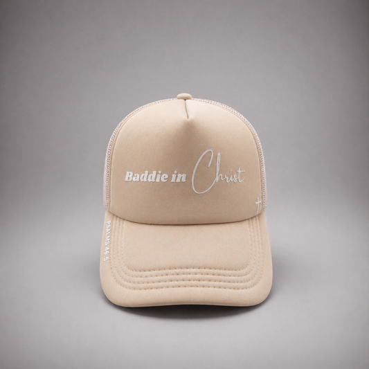 Baddie in Christ Checkered Hat