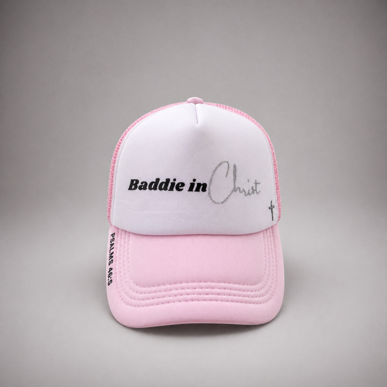 Baddie in Christ Pink Hat